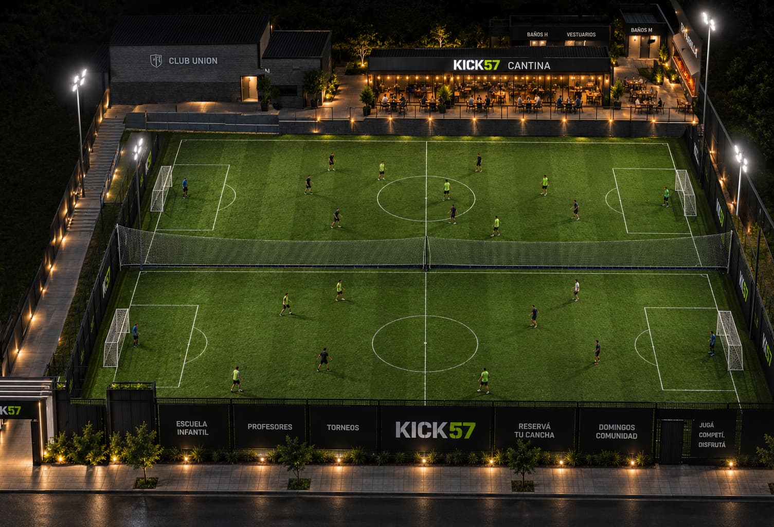 Vista del proyecto de KICK57